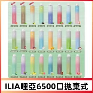 ILIA BAR 4 哩亞6500口大容量一次性拋棄式電子煙|多口味選擇