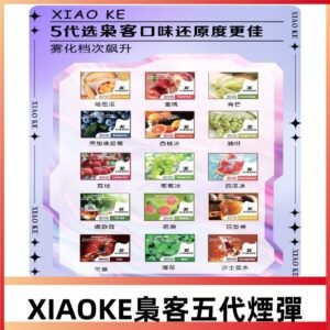 XIAOKE五代煙彈|梟客可替換式電子煙|通用Relx6代/ILIA5代主機